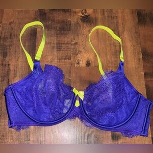 Victoria's Secret Purple Lace Bra Very Sexy
